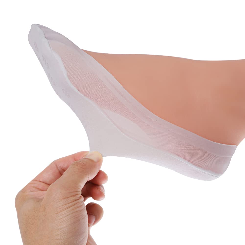 No Show Socks Women Nylon Low Non-Slip Thin Liner Socks for Flats