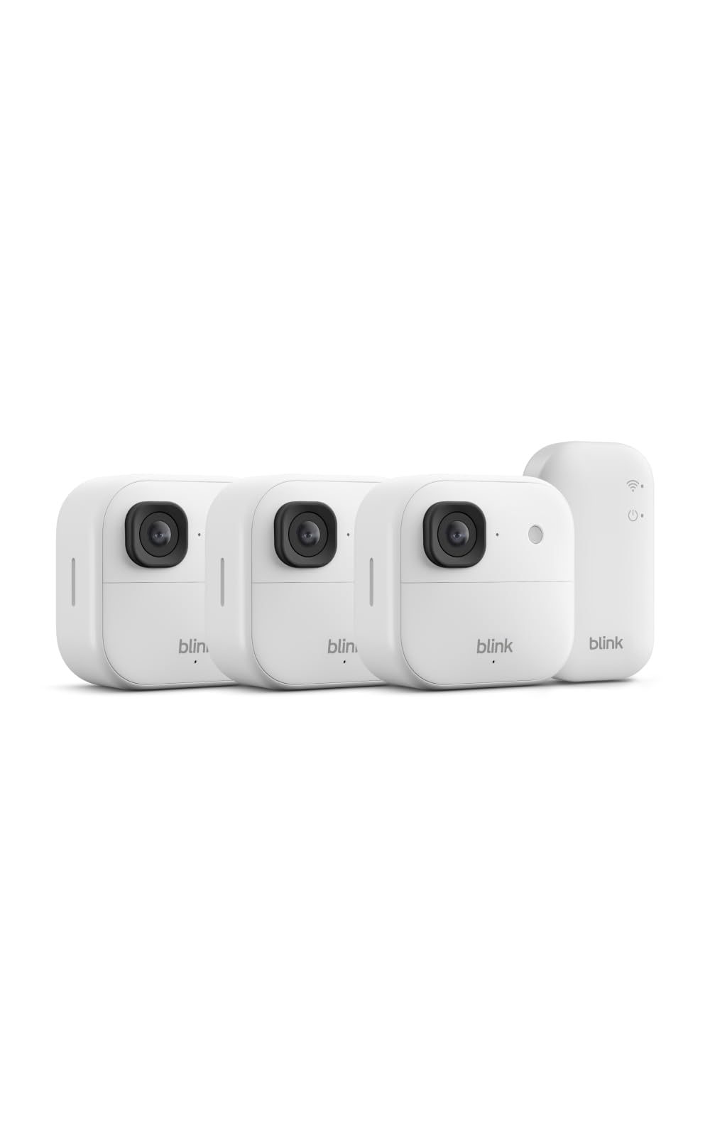 Blink Outdoor 2K+ (newest model) — Wireless smart security camera, 2K video resolution, enhanced audio, two-year battery. Sync Module Core included — 1 camera system (Black)