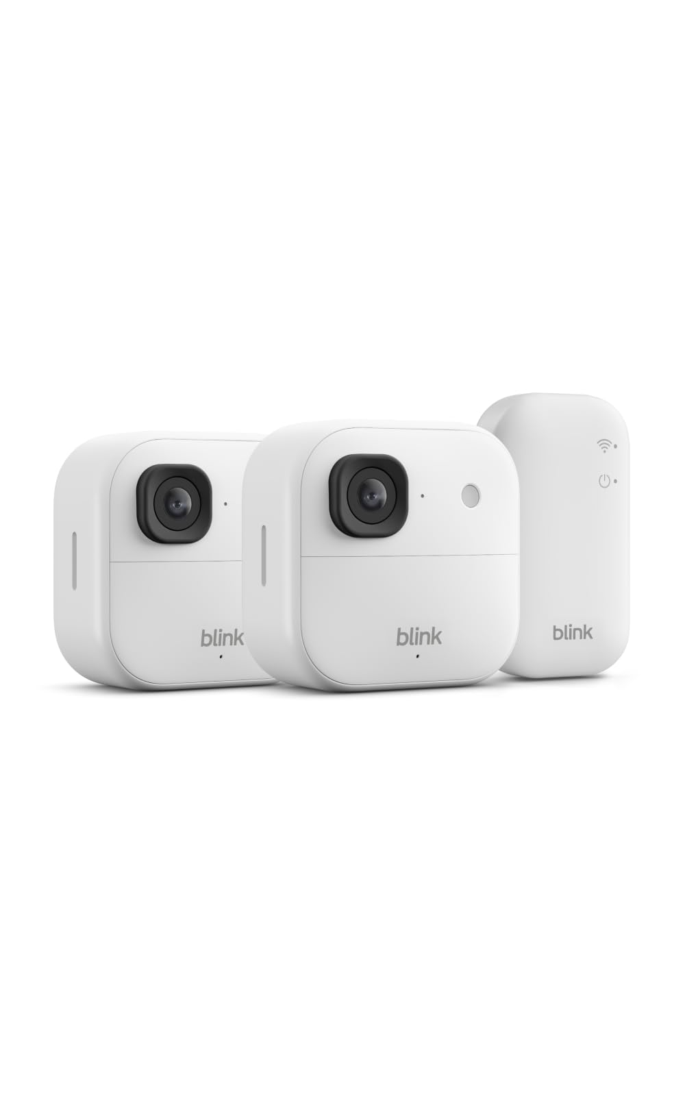 Blink Outdoor 2K+ (newest model) — Wireless smart security camera, 2K video resolution, enhanced audio, two-year battery. Sync Module Core included — 1 camera system (Black)