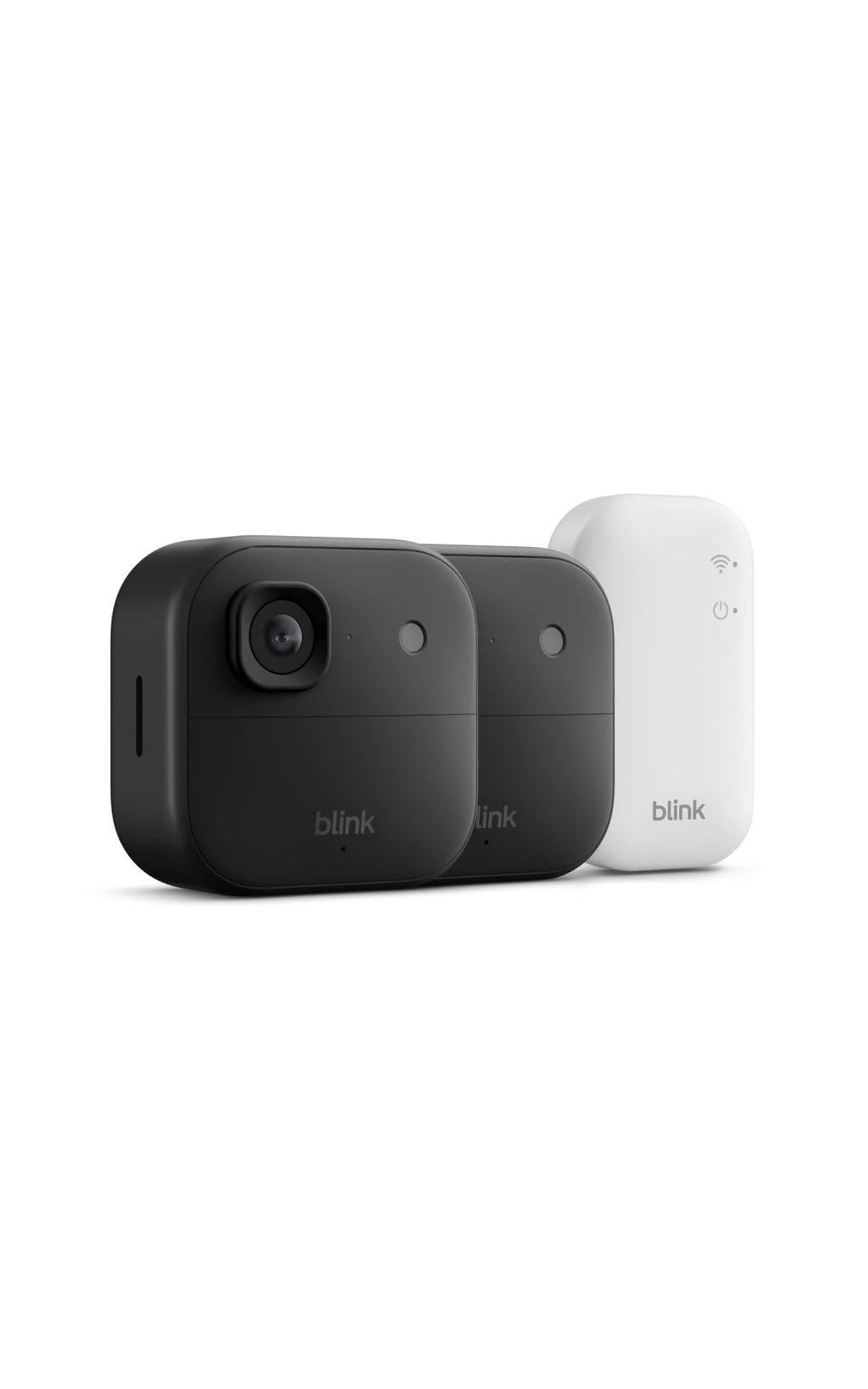 Blink Outdoor 2K+ (newest model) — Wireless smart security camera, 2K video resolution, enhanced audio, two-year battery. Sync Module Core included — 1 camera system (Black)