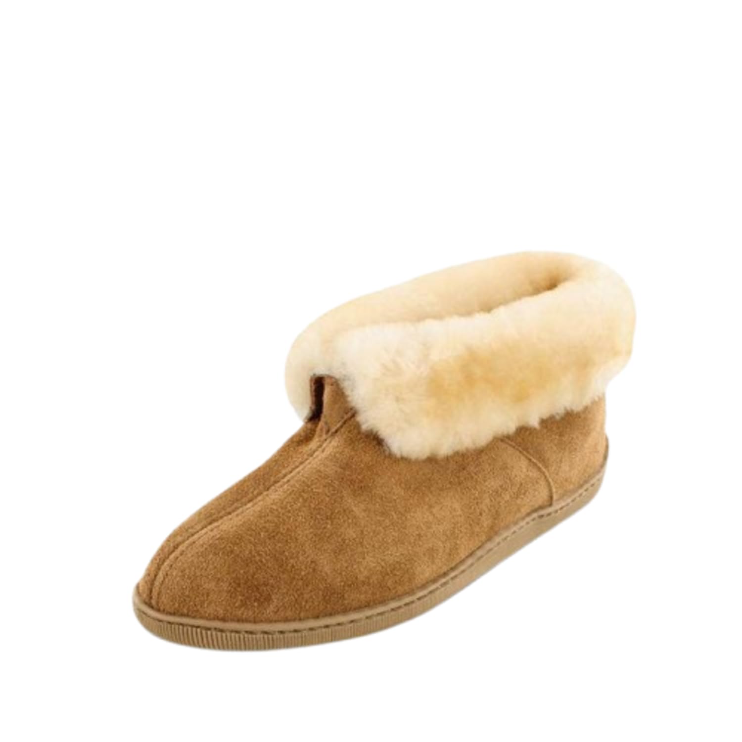 Minnetonka Men's Sheepskin Ankle Boots