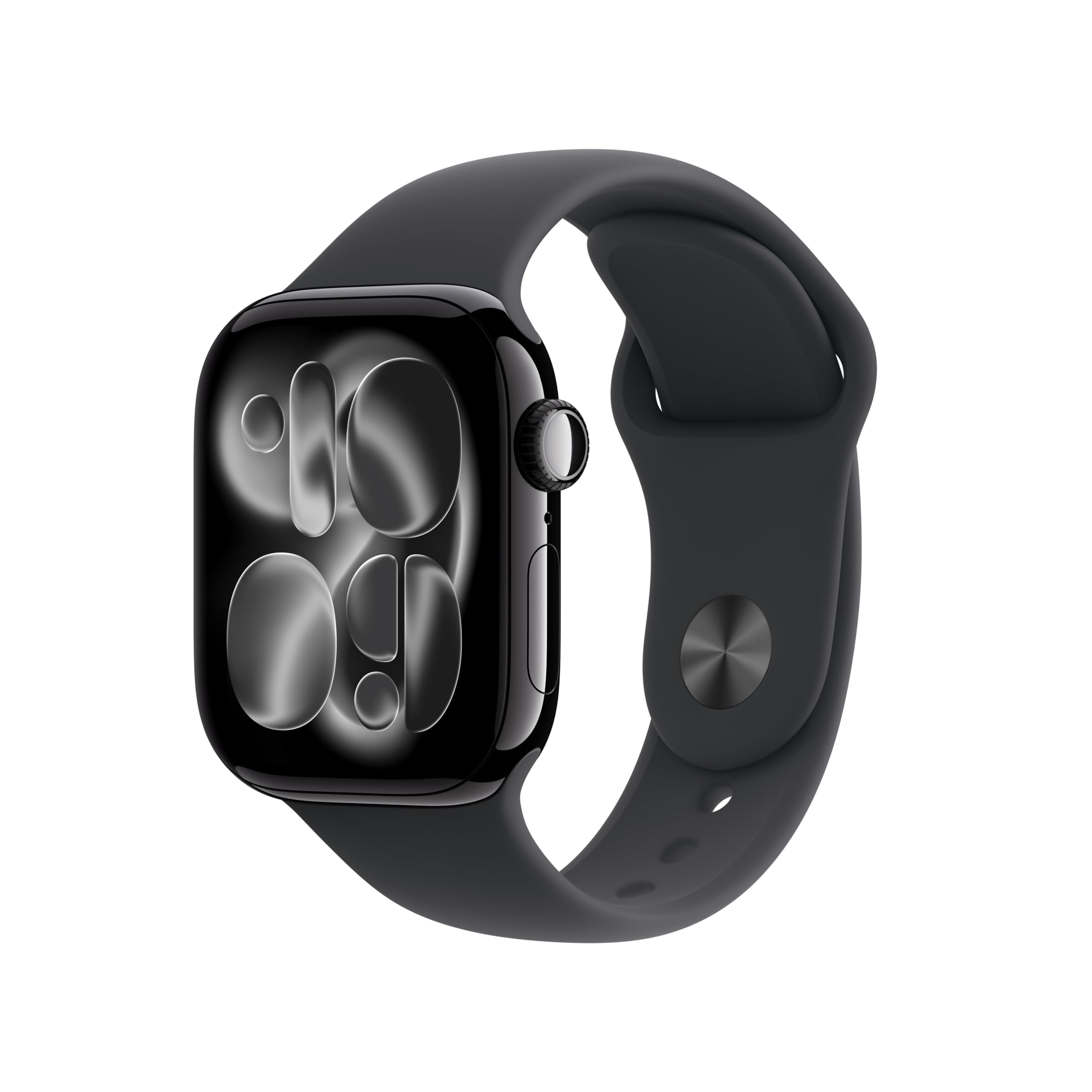 Apple Watch Series 11 [GPS 46mm] Smartwatch with Rose Gold Aluminum Case with Light Blush Sport Band - M/L. Sleep Score, Fitness Tracker, Health Monitoring, Always-On Display, Water Resistant