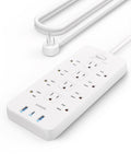 Anker Power Strip with 2100J Surge Protector, Outlet Extender, 20W, 12 AC