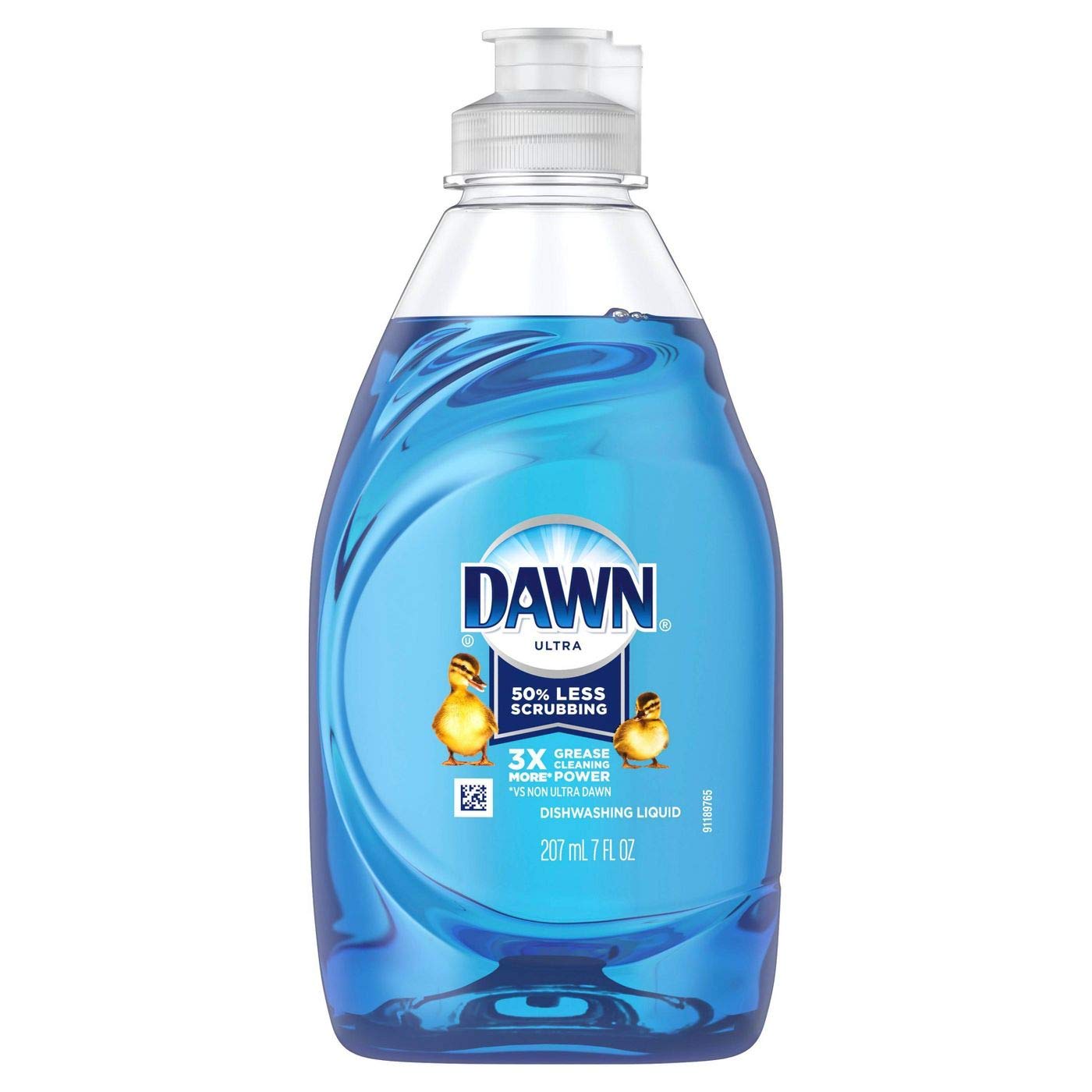 Dawn Ultra Dish Soap Refill Jug Large Size Original Blue Liquid Dishwashing Detergent, Powerful Dish Soap for Grease, 51.5oz (Pack of 2)