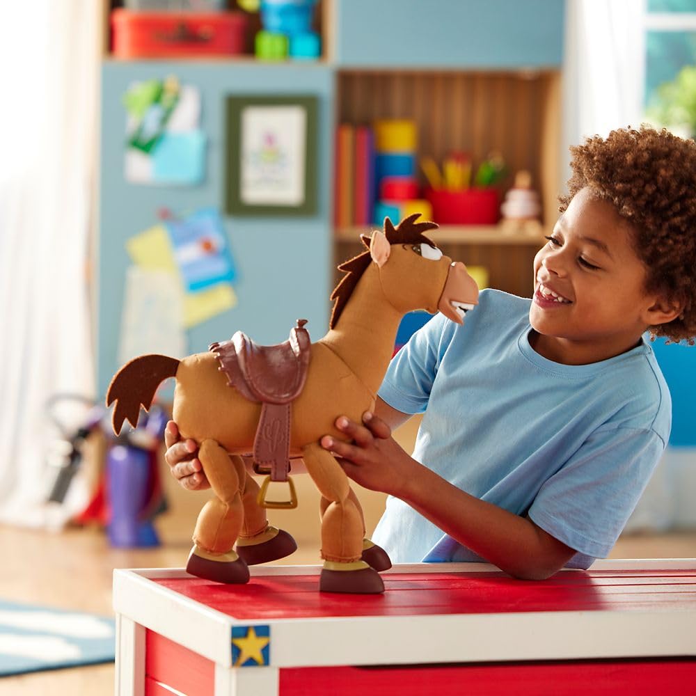 Disney Store Official Buzz Lightyear Interactive Talking Action Figure from Toy Story, Features 10+ English Phrases, Interacts with Other Figures and Toys