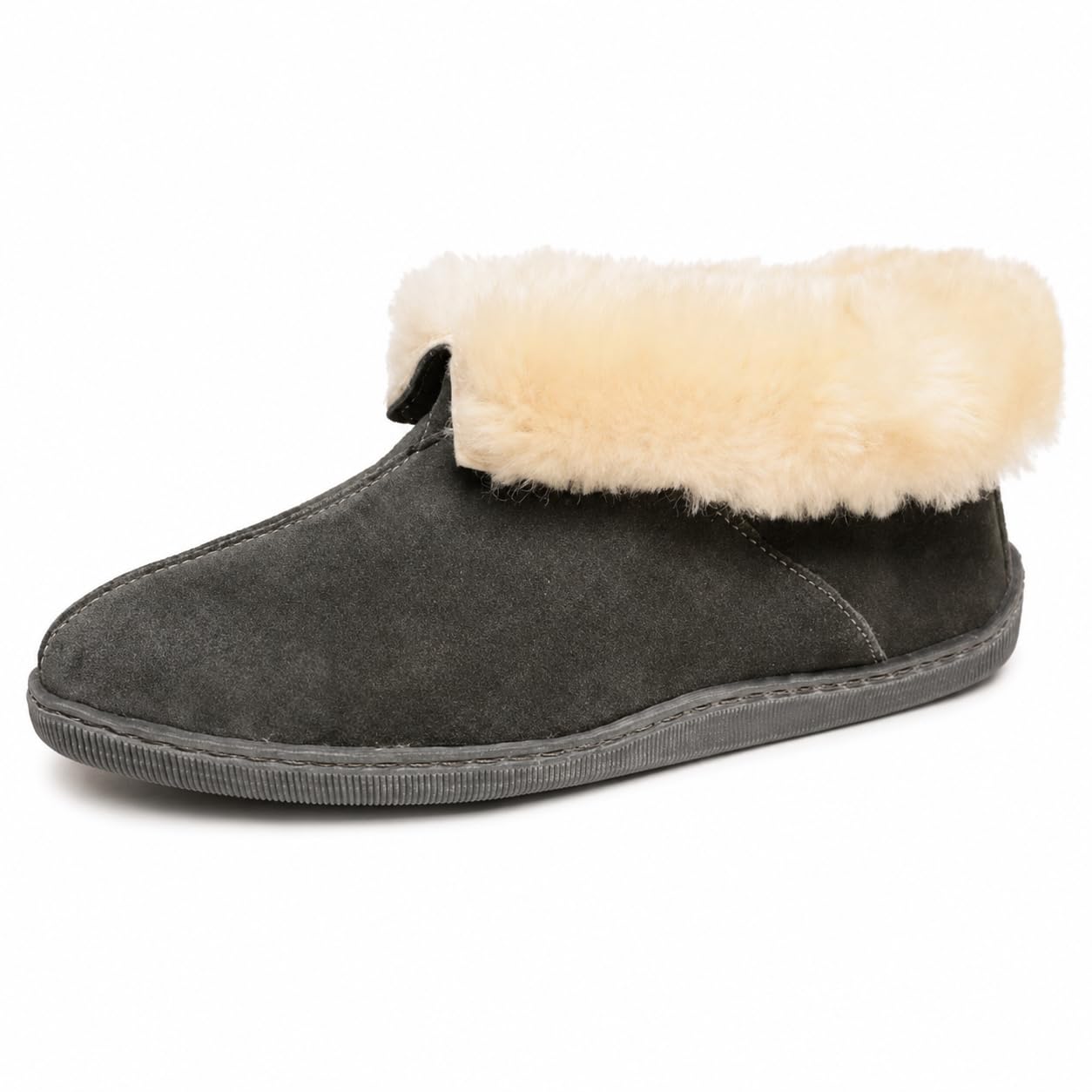 Minnetonka Men's Sheepskin Ankle Boots