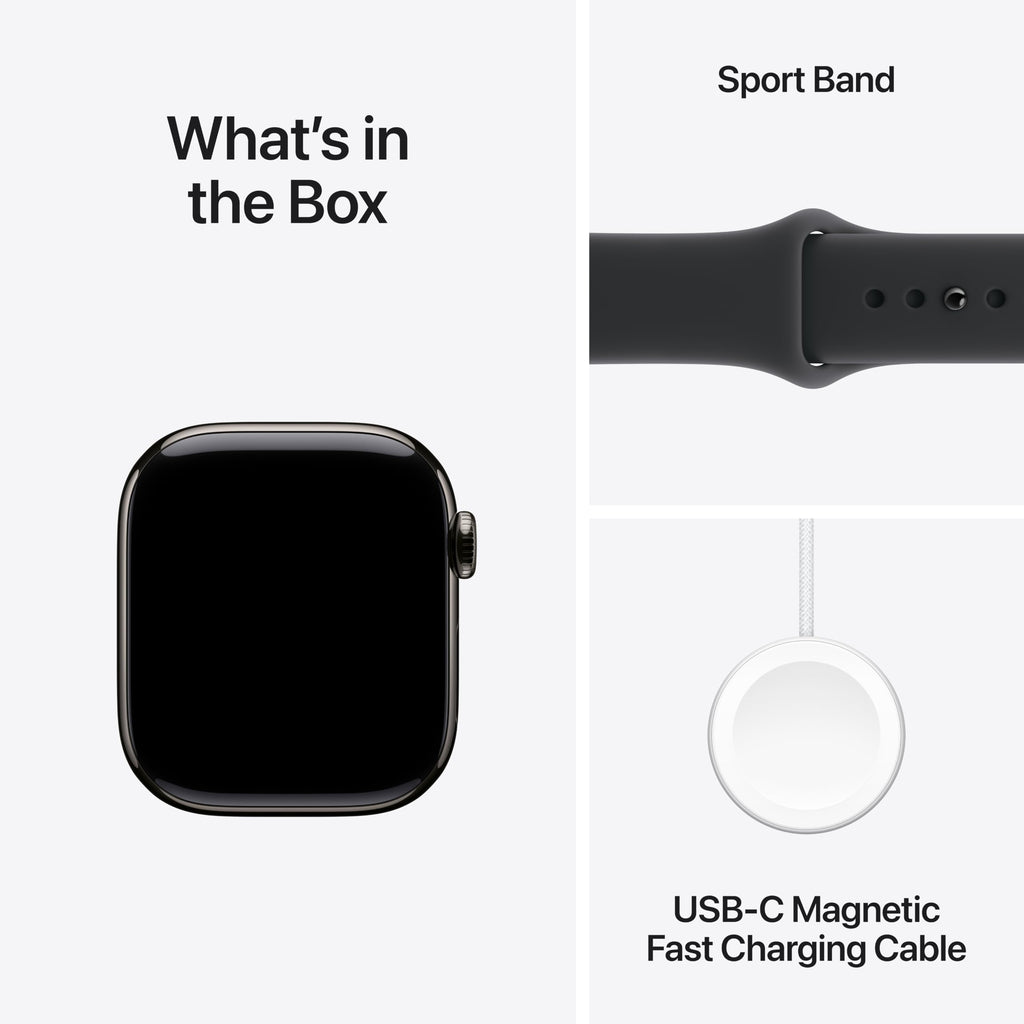 Apple Watch Series 11 [GPS 46mm] Smartwatch with Rose Gold Aluminum Case with Light Blush Sport Band - M/L. Sleep Score, Fitness Tracker, Health Monitoring, Always-On Display, Water Resistant