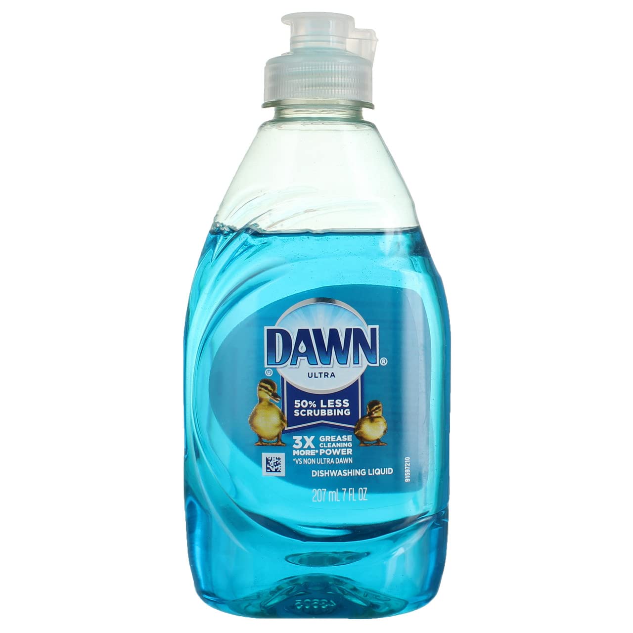 Dawn Ultra Dish Soap Refill Jug Large Size Original Blue Liquid Dishwashing Detergent, Powerful Dish Soap for Grease, 51.5oz (Pack of 2)