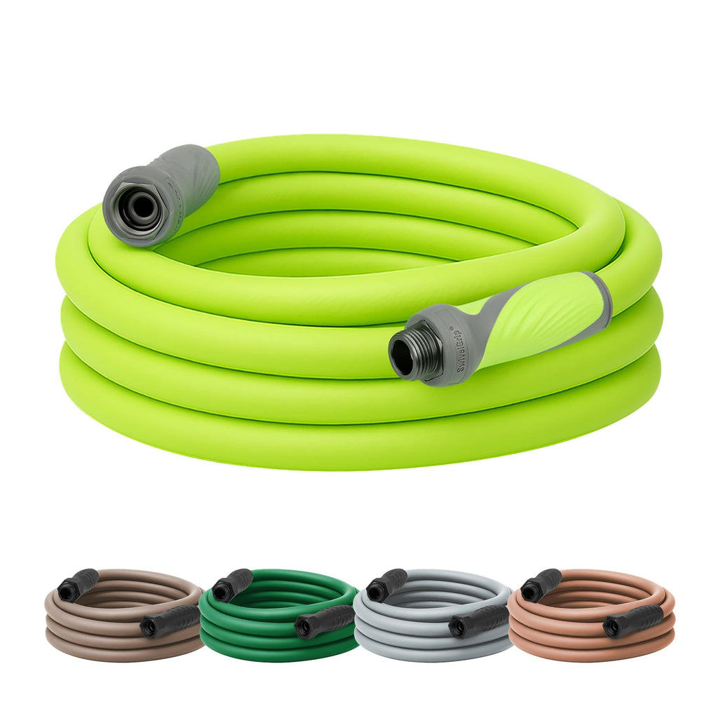 Flexzilla Garden Hose 5/8 in. x 100 ft., Lightweight All-Weather Water Hose, Durable and Flexible, Leak-Free Connections