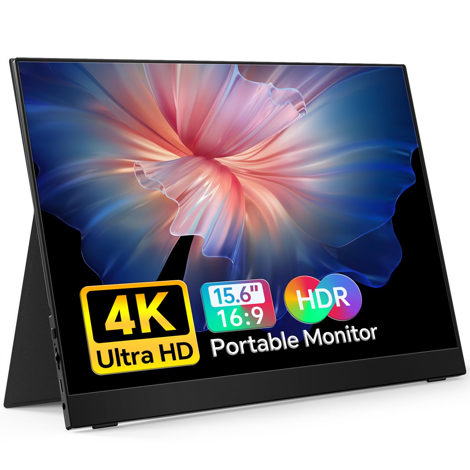 MNN 15.6" FHD 60Hz Portable Monitor USB-C HDMI IPS HDR Gaming Laptop