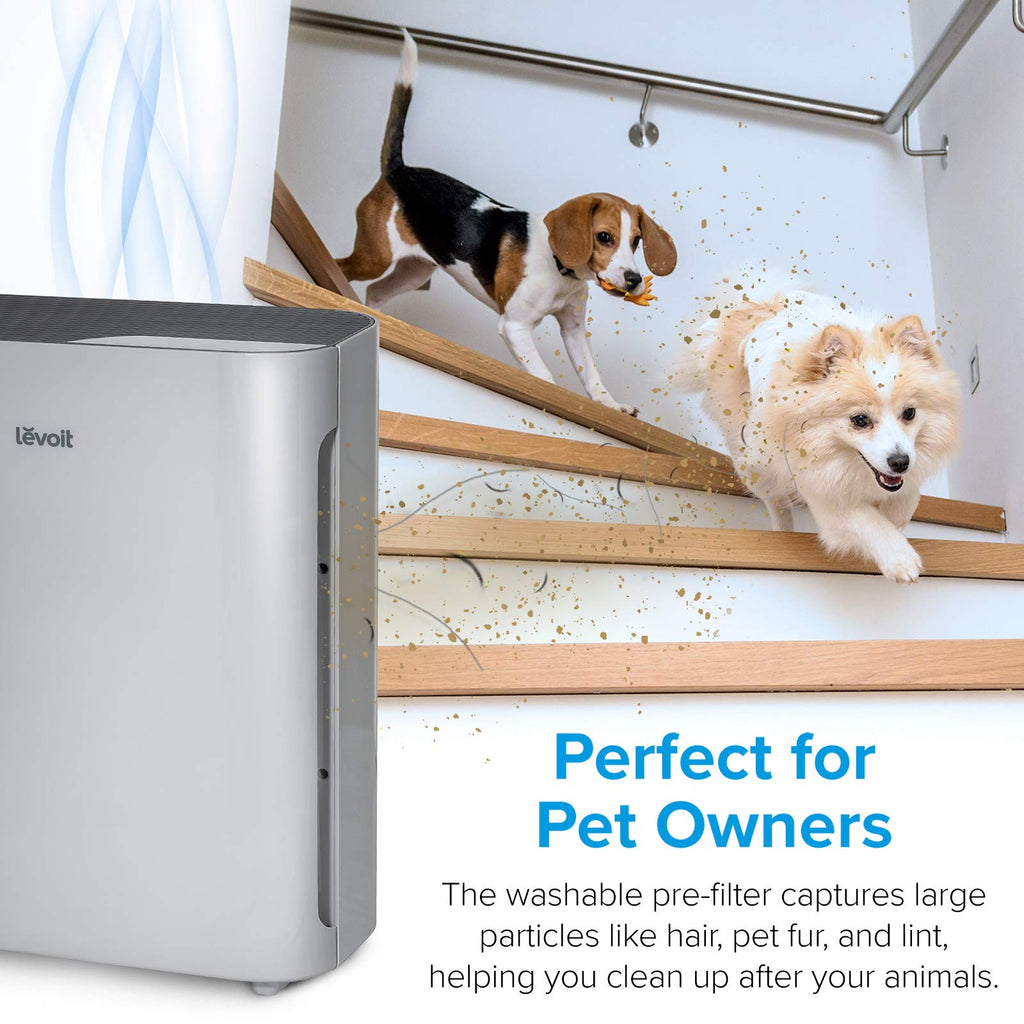 Levoit Air Purifiers for Bedroom Home Pets Dorm Room, Small Air Purifiers