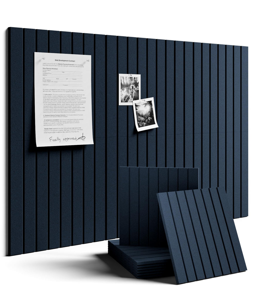 Fluxynara 48" x 36" Large Felt Bulletin Board, Oatmeal