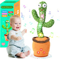 TWORIVER Adjustable Volume Dancing Talking Cactus Toy for Kid, Boys Girls Gifts Singing Mimicking Recording Repeating What You Say Kids Toys with 120 English Songs