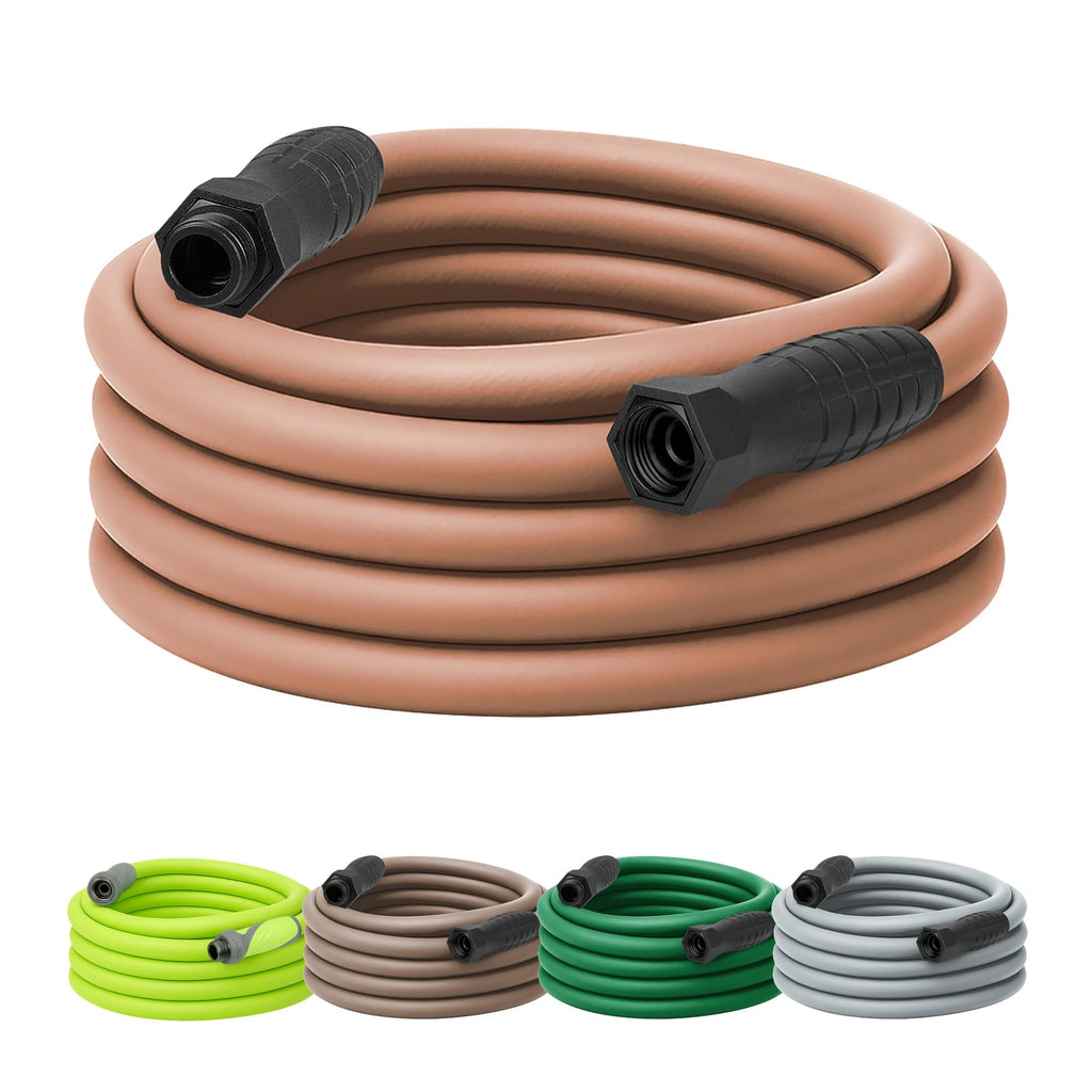 Flexzilla Garden Hose 5/8 in. x 100 ft., Lightweight All-Weather Water Hose, Durable and Flexible, Leak-Free Connections