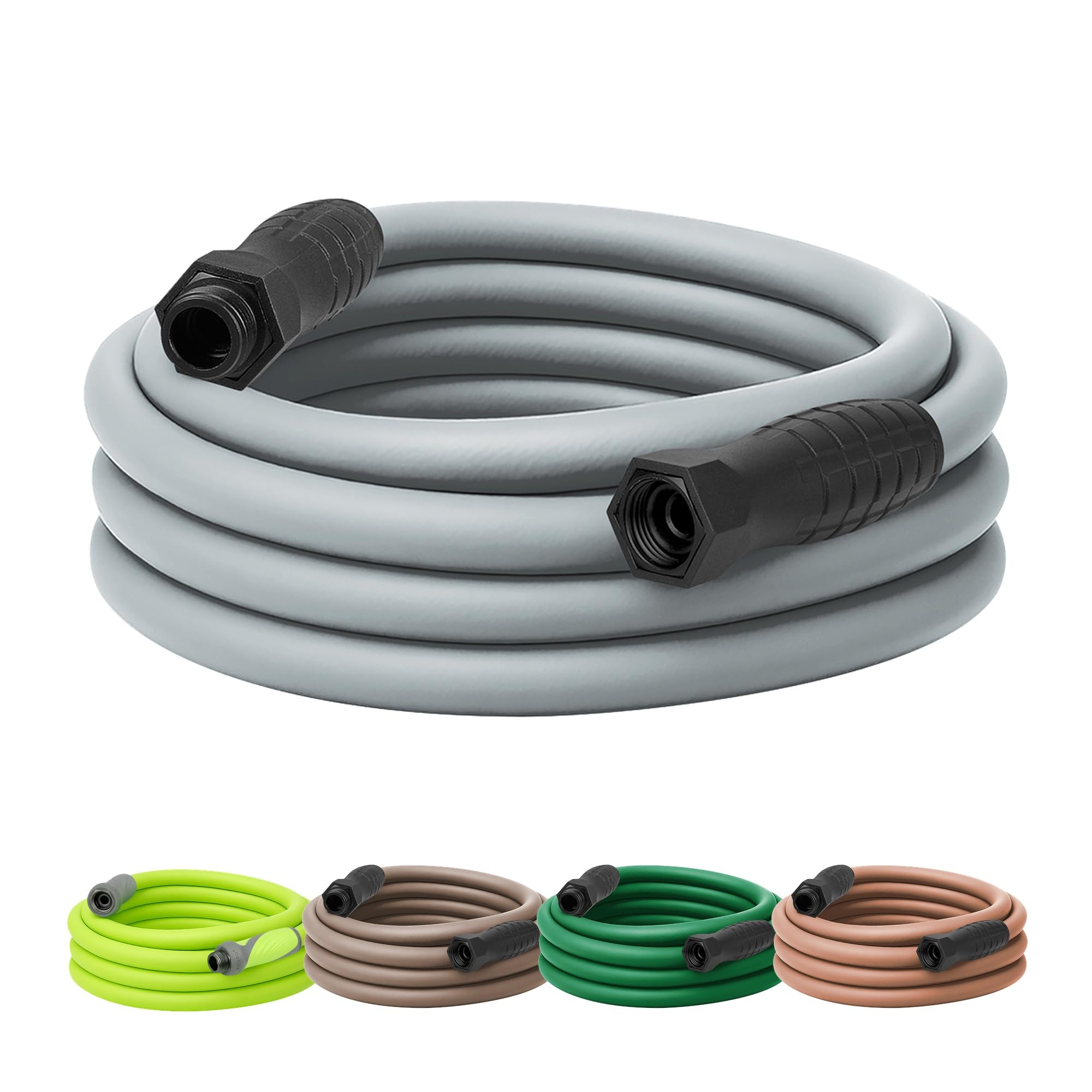 Flexzilla Garden Hose 5/8 in. x 100 ft., Lightweight All-Weather Water Hose, Durable and Flexible, Leak-Free Connections