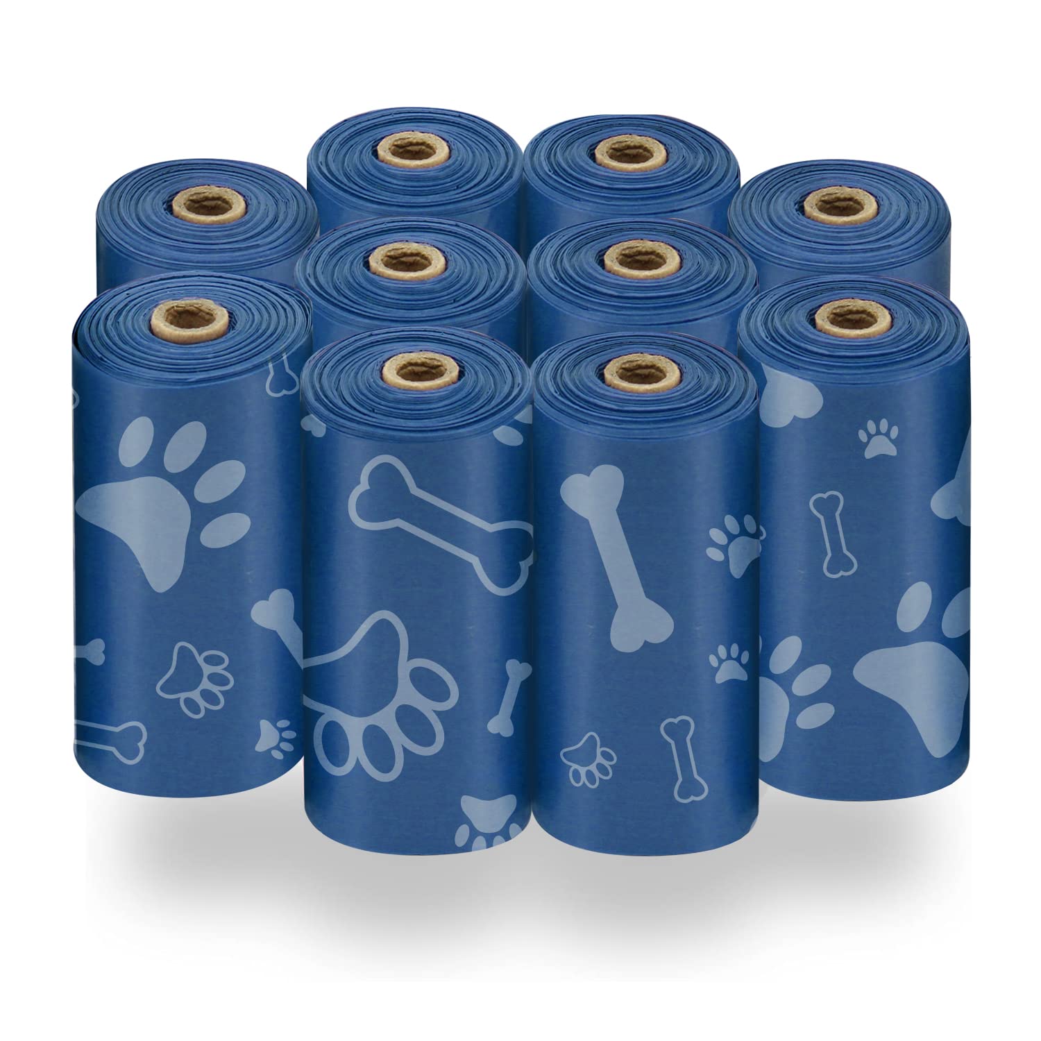 Best Pet Supplies Poop Bags for Dogs - Assorted Colors, 150 Count