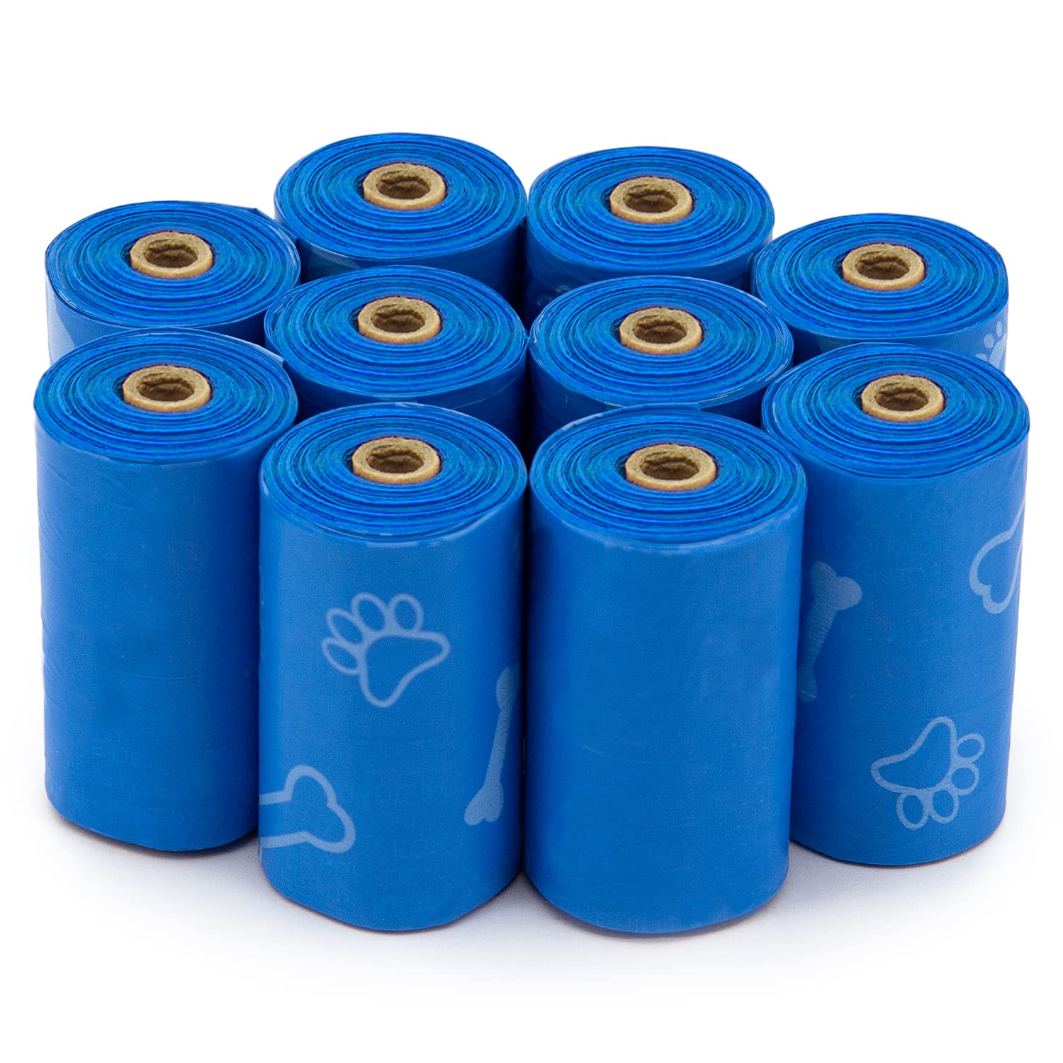 Best Pet Supplies Poop Bags for Dogs - Assorted Colors, 150 Count