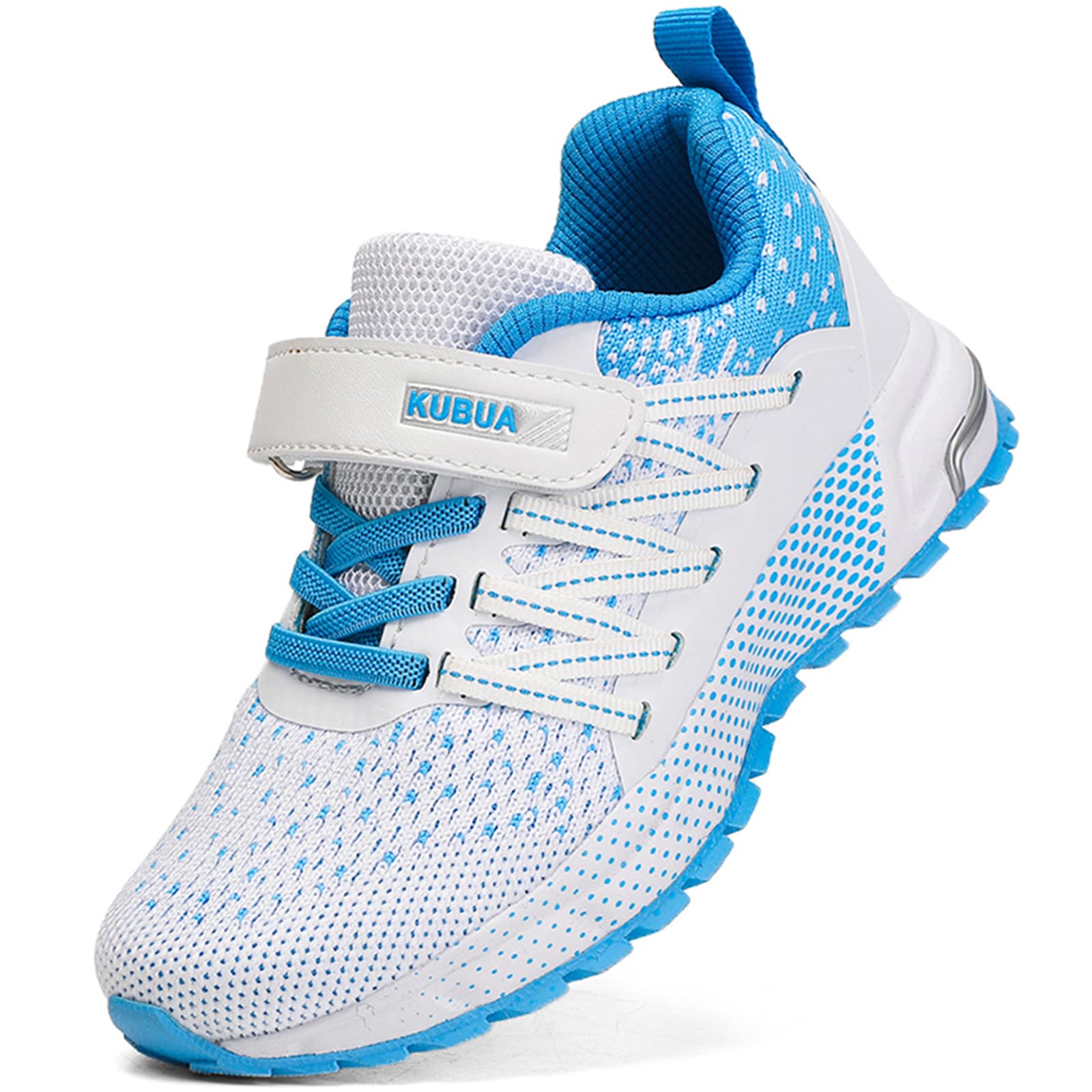 KUBUA Kids Sneakers Lightweight Boys Girls Tennis Shoes