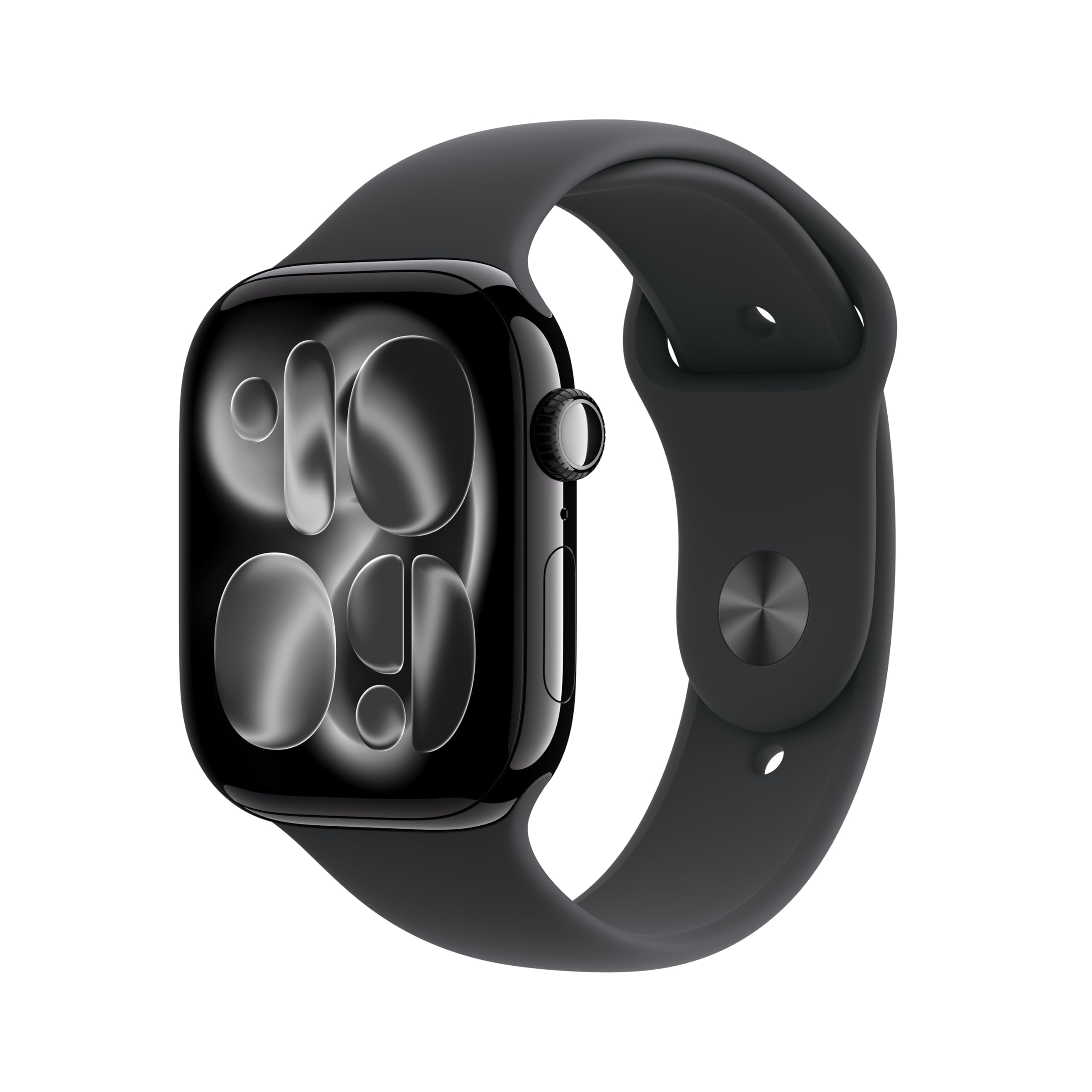 Apple Watch Series 11 [GPS 46mm] Smartwatch with Rose Gold Aluminum Case with Light Blush Sport Band - M/L. Sleep Score, Fitness Tracker, Health Monitoring, Always-On Display, Water Resistant