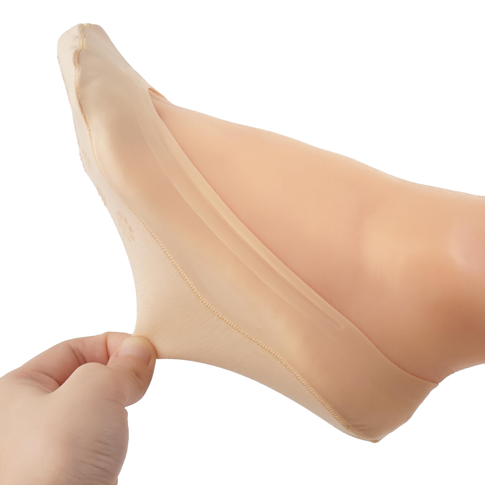 No Show Socks Women Nylon Low Non-Slip Thin Liner Socks for Flats
