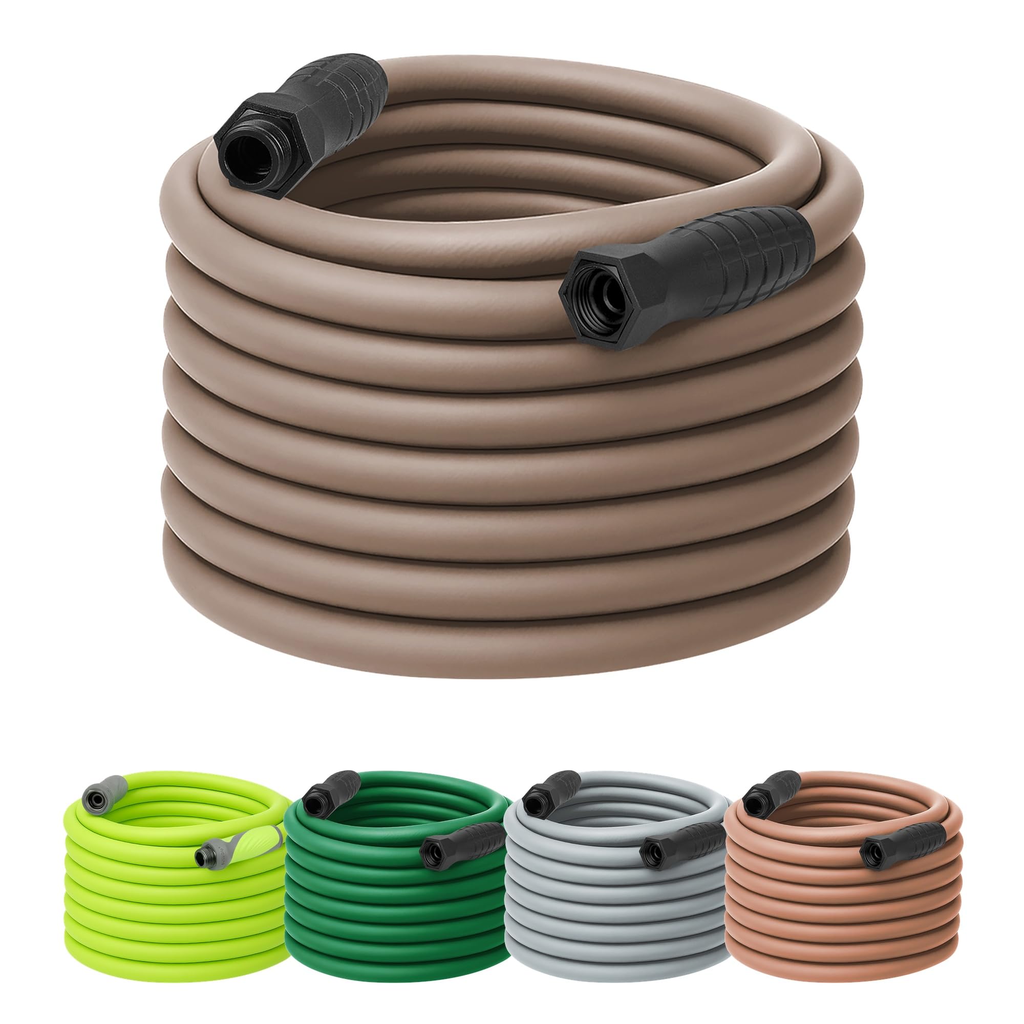 Flexzilla Garden Hose 5/8 in. x 100 ft., Lightweight All-Weather Water Hose, Durable and Flexible, Leak-Free Connections