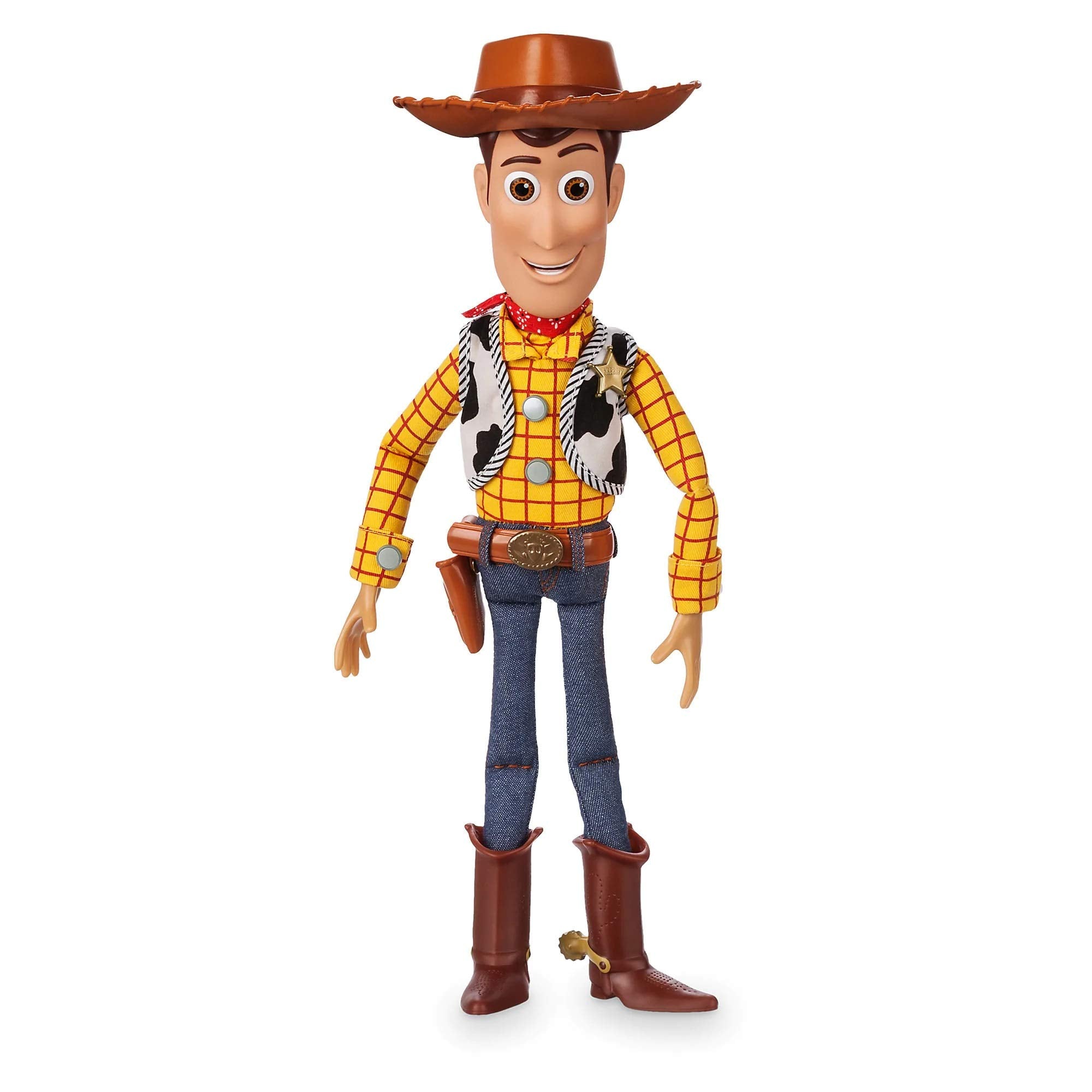 Disney Store Official Buzz Lightyear Interactive Talking Action Figure from Toy Story, Features 10+ English Phrases, Interacts with Other Figures and Toys