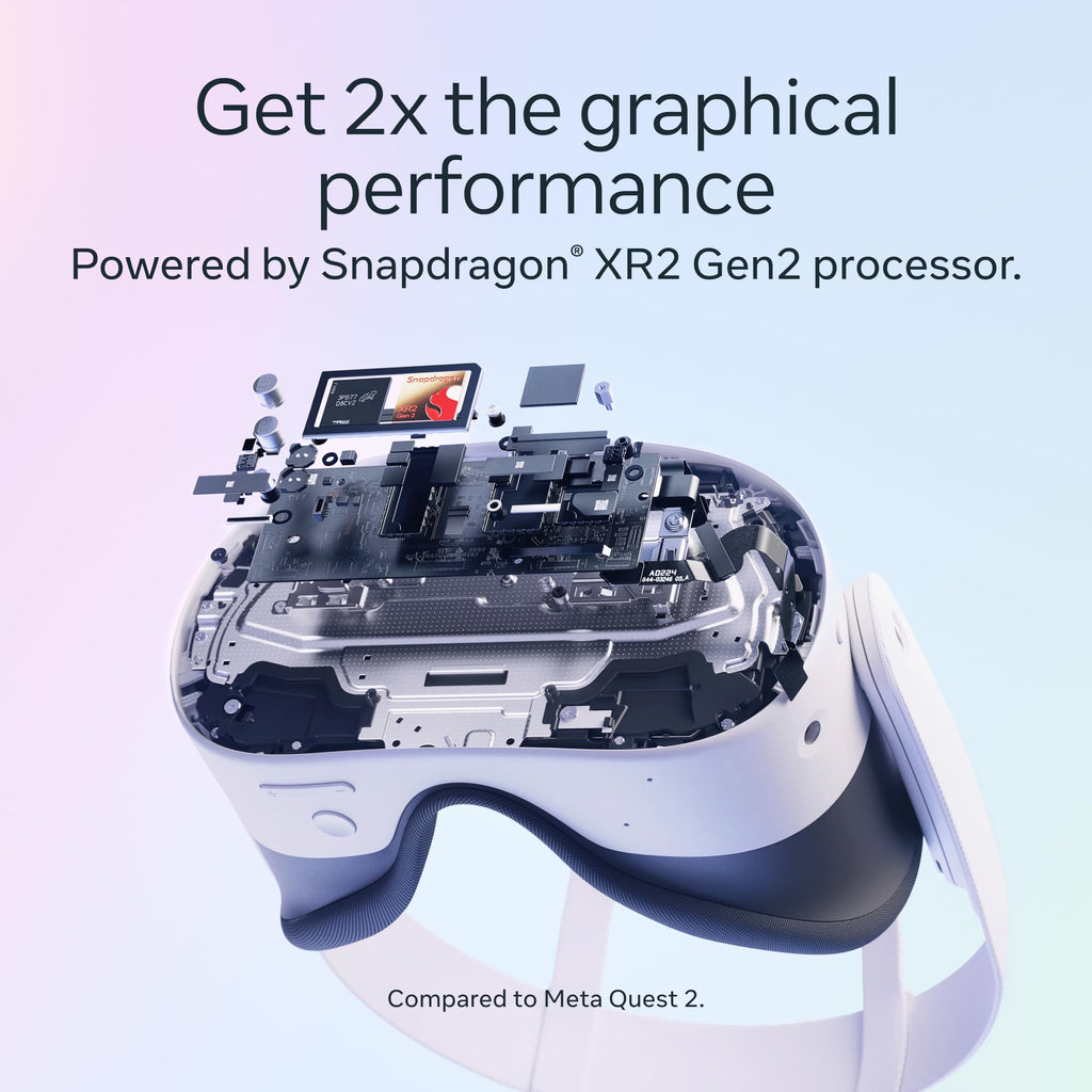 Meta Quest 3S 128GB | VR Without Wires — Gorilla Tag Cardboard Monkenaut Bundle — Amazon Exclusive —Access to 100+ Games with a 3-Month Trial of Meta Horizon+ Included