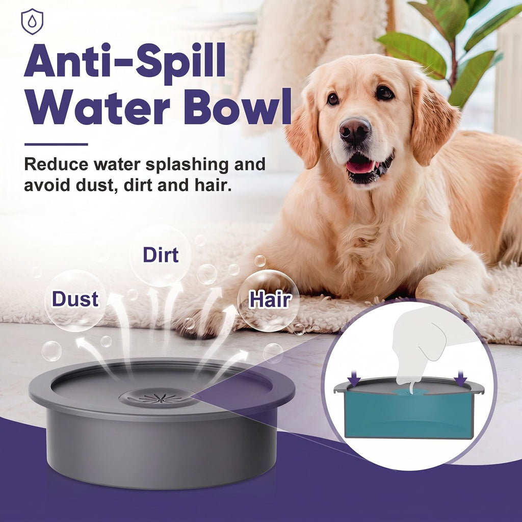 XIAZ Elevated Dog Bowls Large Breed Raised Dogs Bowl Stand Large/Medium Sized Dog Stainless Steel Food Water Bowl Stands 5 Heights Adjustable 9/11/12/14in Black Pet Feeder Dish Station