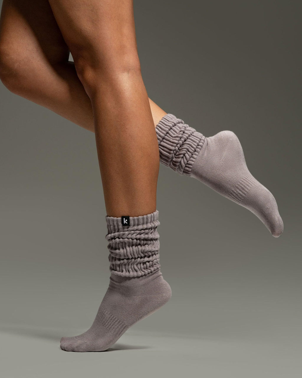 Kamo Fitness Scrunch Boot Socks for Women, Long Cozy Slouch Crew, 3 Pairs