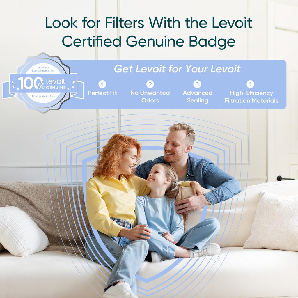 Levoit Air Purifiers for Bedroom Home Pets Dorm Room, Small Air Purifiers