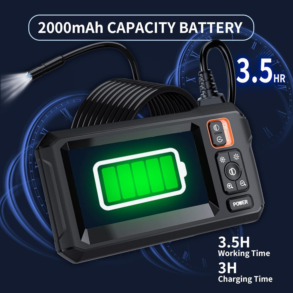 Daxiongmao Endoscope Camera with Light, 1080P HD Borescope