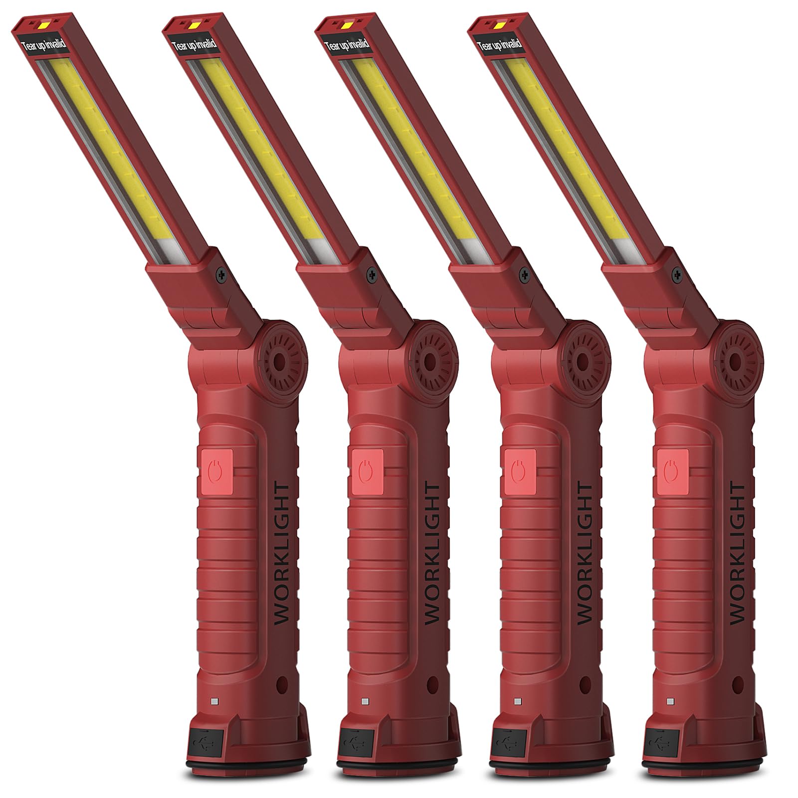 Coquimbo 2 Pack Rechargeable Work Light, Christmas Tool Gifts for Men Dad