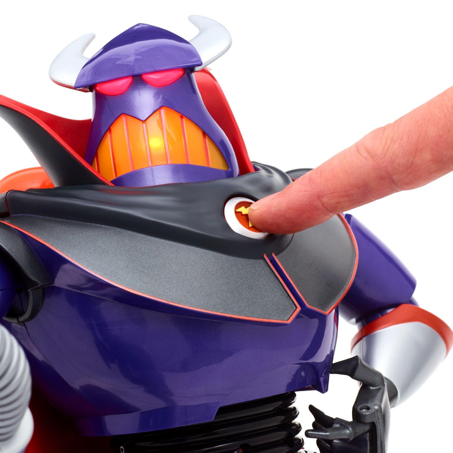 Disney Store Official Buzz Lightyear Interactive Talking Action Figure from Toy Story, Features 10+ English Phrases, Interacts with Other Figures and Toys