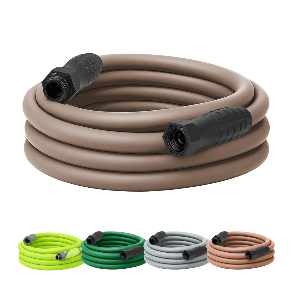Flexzilla Garden Hose 5/8 in. x 100 ft., Lightweight All-Weather Water Hose, Durable and Flexible, Leak-Free Connections