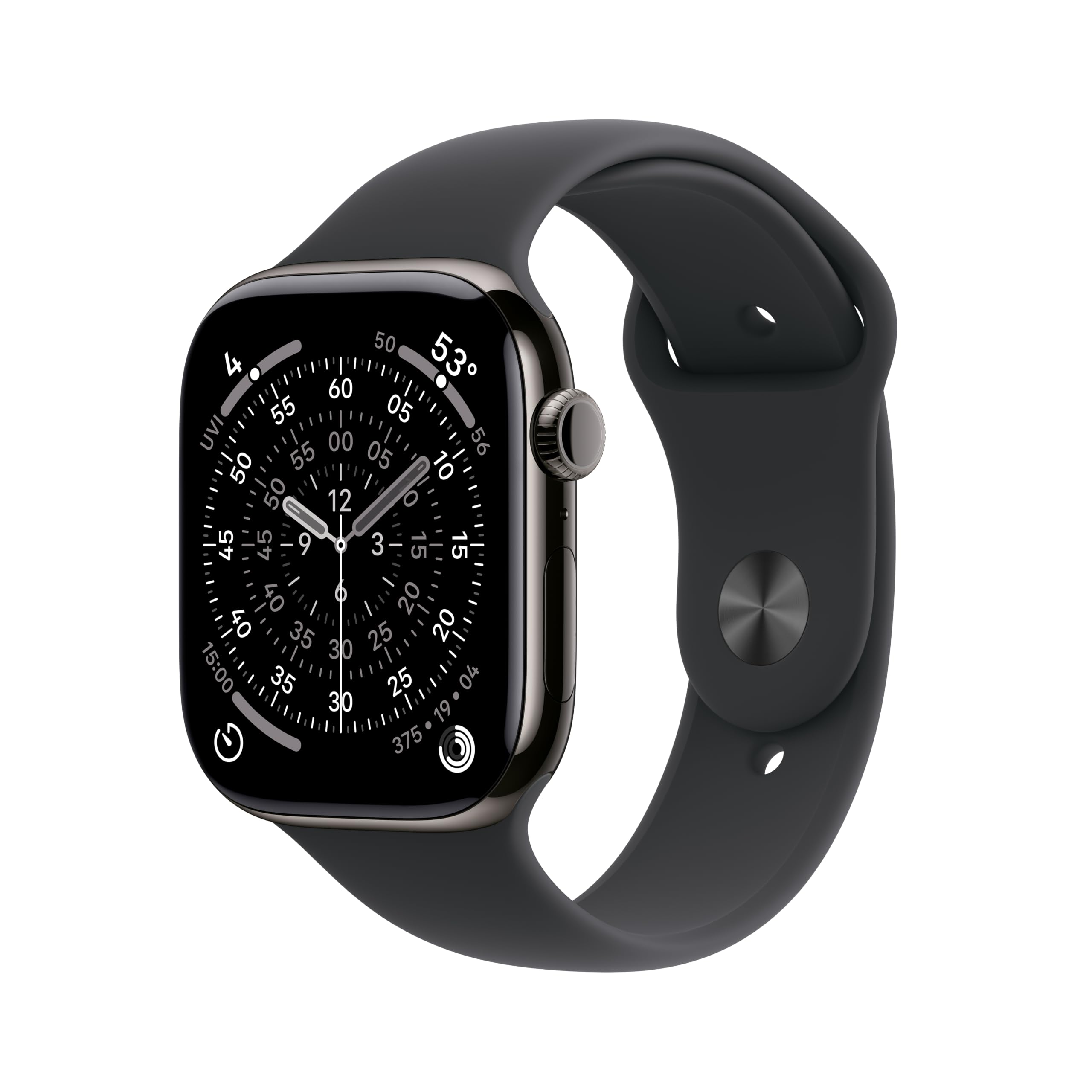 Apple Watch Series 11 [GPS 46mm] Smartwatch with Rose Gold Aluminum Case with Light Blush Sport Band - M/L. Sleep Score, Fitness Tracker, Health Monitoring, Always-On Display, Water Resistant