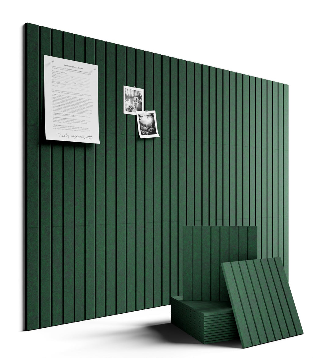 Fluxynara 48" x 36" Large Felt Bulletin Board, Oatmeal