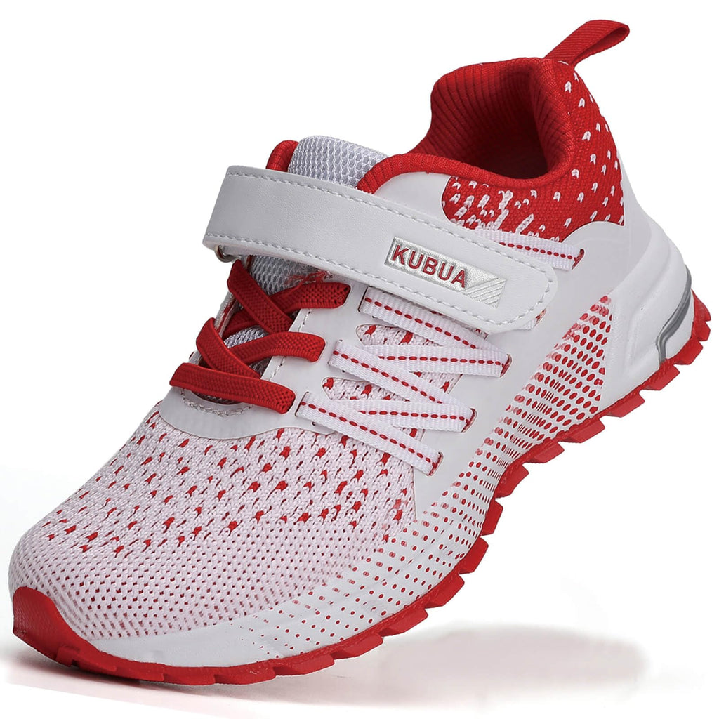 KUBUA Kids Sneakers Lightweight Boys Girls Tennis Shoes