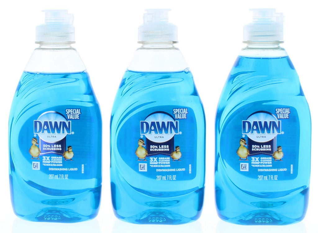 Dawn Ultra Dish Soap Refill Jug Large Size Original Blue Liquid Dishwashing Detergent, Powerful Dish Soap for Grease, 51.5oz (Pack of 2)