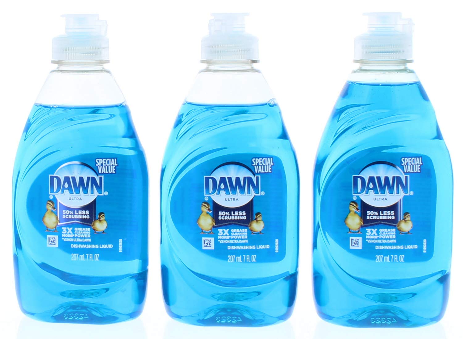 Dawn Ultra Dish Soap Refill Jug Large Size Original Blue Liquid Dishwashing Detergent, Powerful Dish Soap for Grease, 51.5oz (Pack of 2)