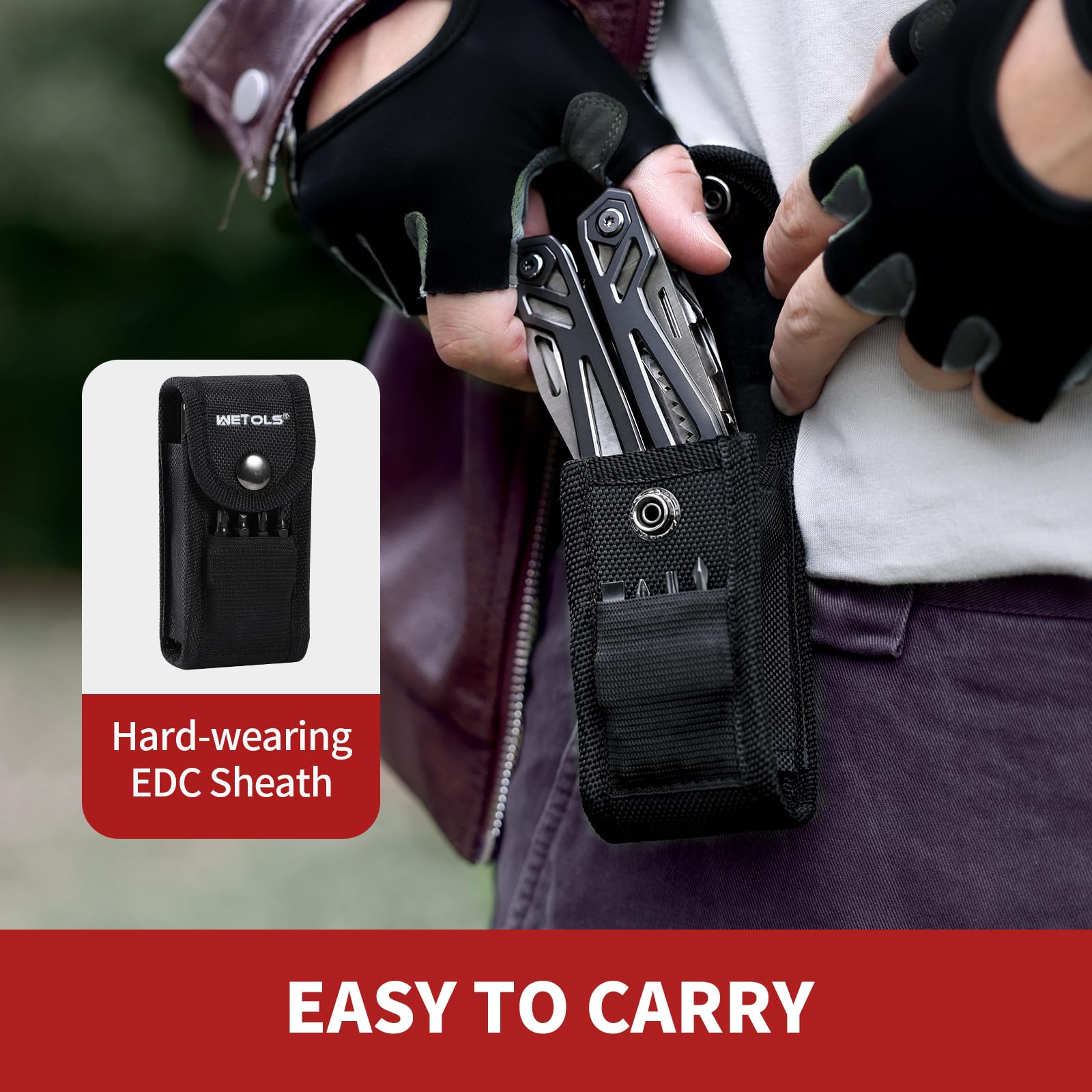 Multitool with Pocket Knife, Birthday Gifts for Men Women Mom Dad