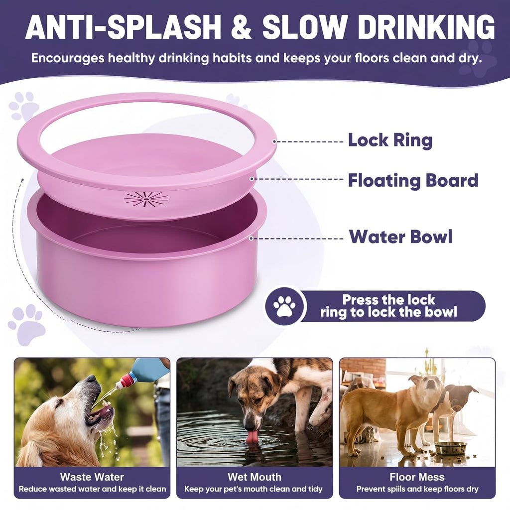 XIAZ Elevated Dog Bowls Large Breed Raised Dogs Bowl Stand Large/Medium Sized Dog Stainless Steel Food Water Bowl Stands 5 Heights Adjustable 9/11/12/14in Black Pet Feeder Dish Station