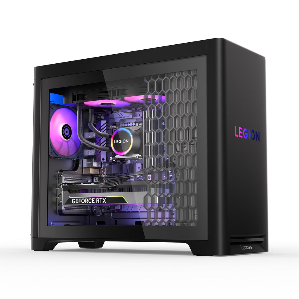Lenovo Legion Tower 5i – AI-Powered Gaming PC - Intel® Core Ultra 7 265F Processor – NVIDIA® GeForce RTX™ 5070 Ti Graphics – 32 GB Memory – 1 TB Storage – 3 Months of PC GamePass