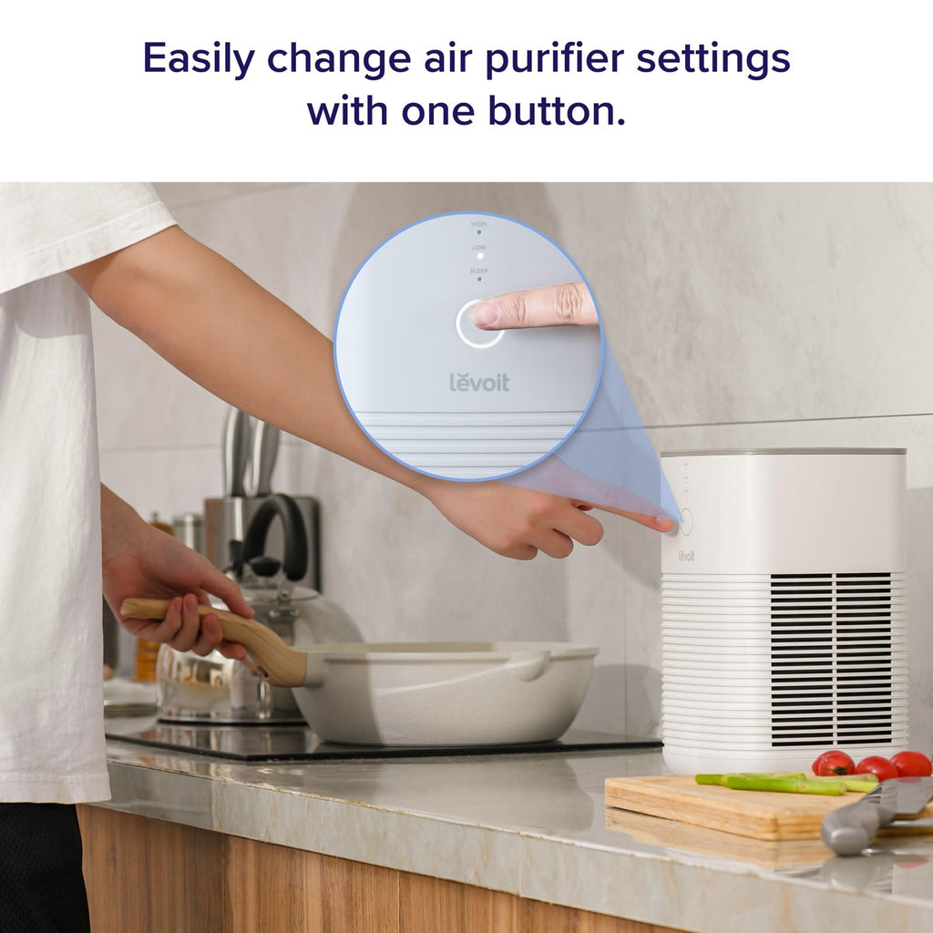 Levoit Air Purifiers for Bedroom Home Pets Dorm Room, Small Air Purifiers