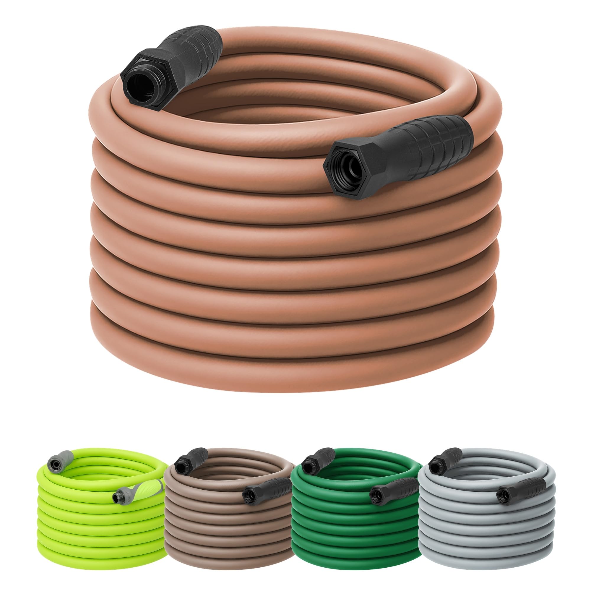 Flexzilla Garden Hose 5/8 in. x 100 ft., Lightweight All-Weather Water Hose, Durable and Flexible, Leak-Free Connections