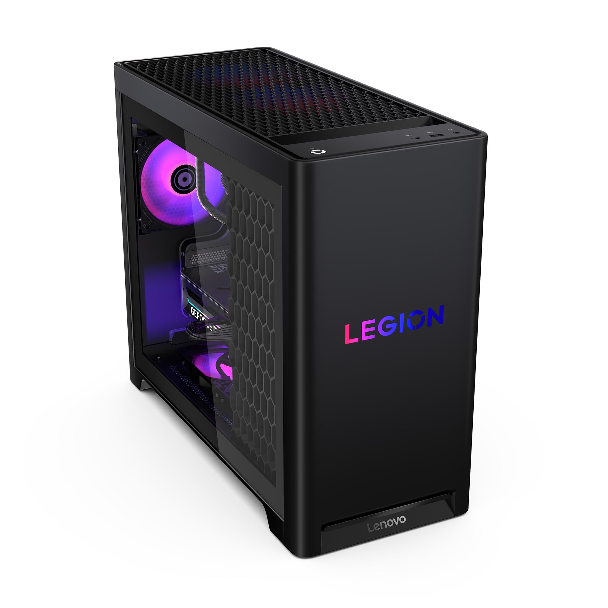 Lenovo Legion Tower 5i – AI-Powered Gaming PC - Intel® Core Ultra 7 265F Processor – NVIDIA® GeForce RTX™ 5070 Ti Graphics – 32 GB Memory – 1 TB Storage – 3 Months of PC GamePass