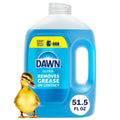 Dawn Ultra Dish Soap Refill Jug Large Size Original Blue Liquid Dishwashing Detergent, Powerful Dish Soap for Grease, 51.5oz (Pack of 2)