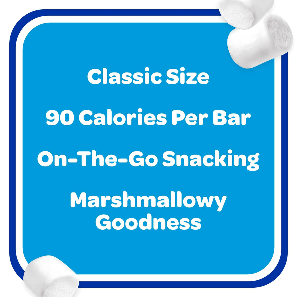 Rice Krispies Treats Crispy Marshmallow Squares, Kids Snacks, Cereal Bars, Original, 31.2oz Box (40 Bars)