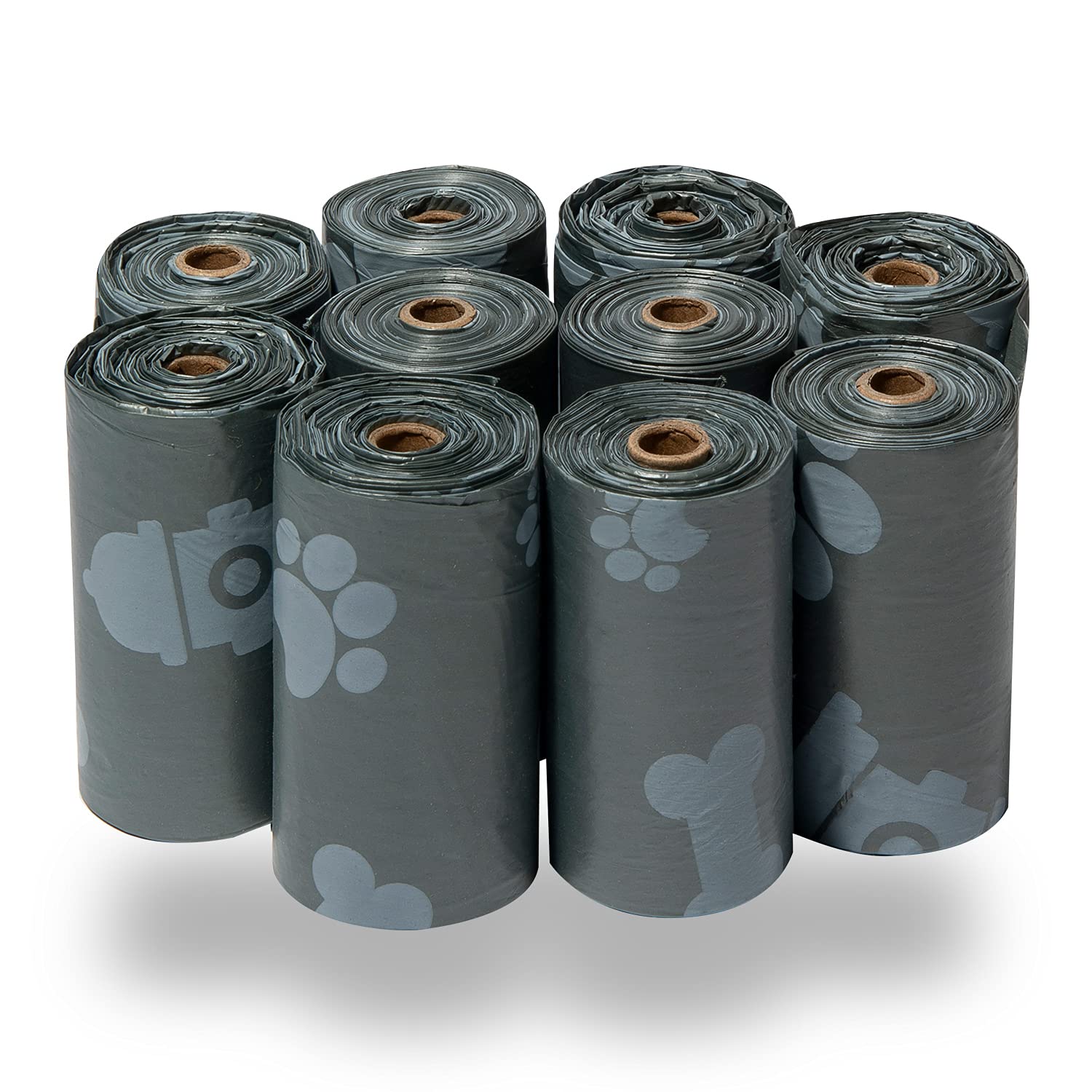 Best Pet Supplies Poop Bags for Dogs - Assorted Colors, 150 Count