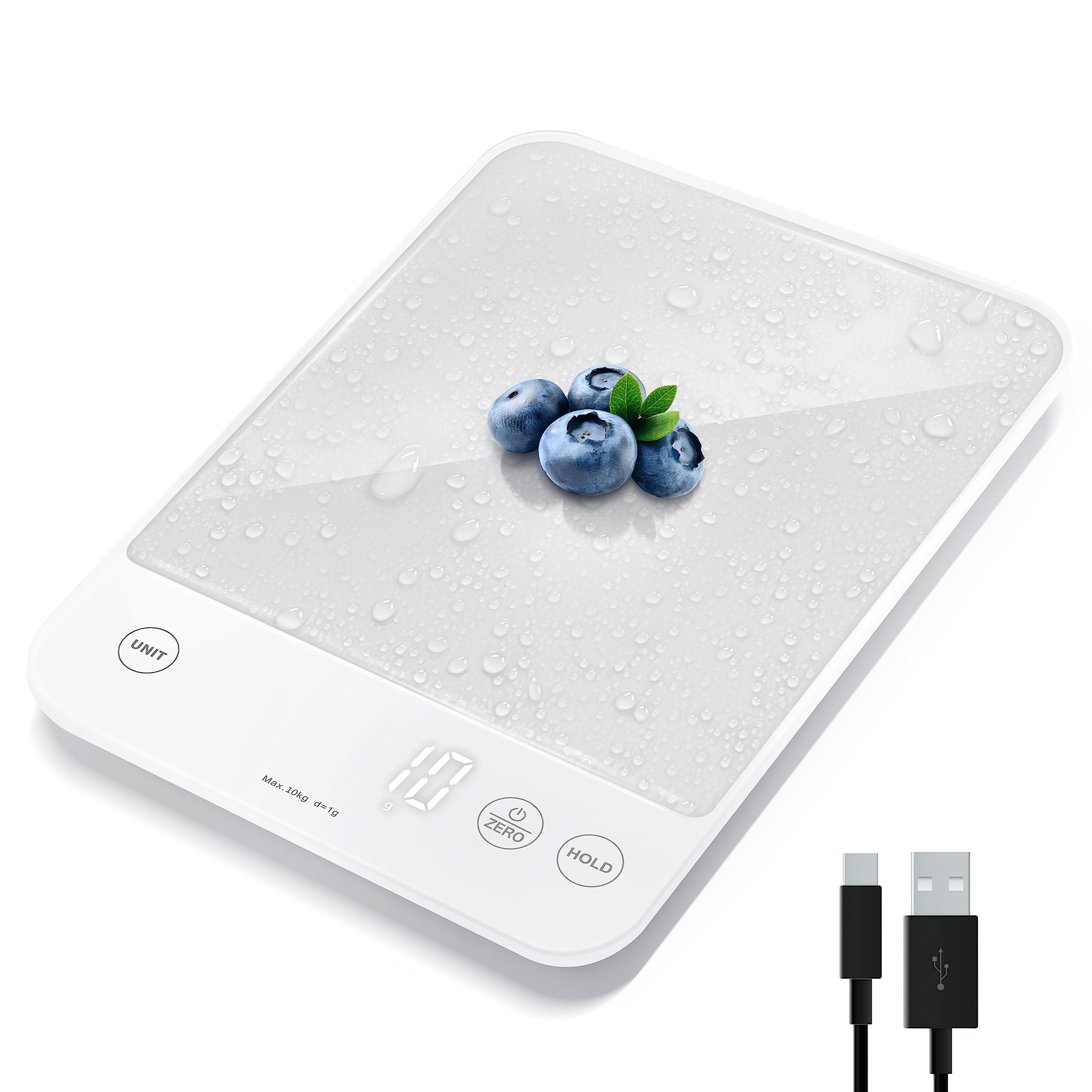 Etekcity Food Kitchen Scale, Digital Grams and Ounces, 11lb