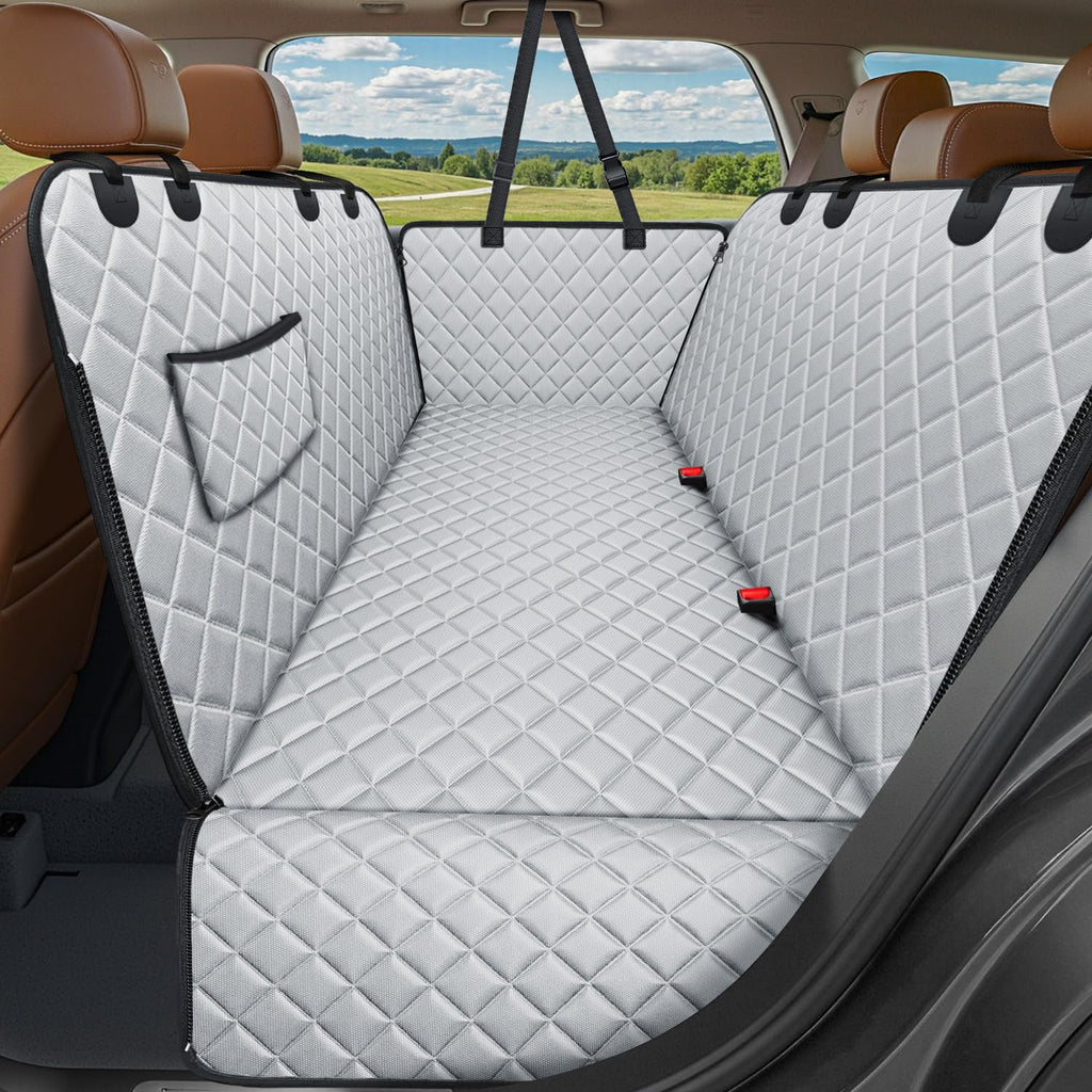 URPOWER Dog Car Seat Cover for Back Seat, Waterproof Hammock for Car & SUV